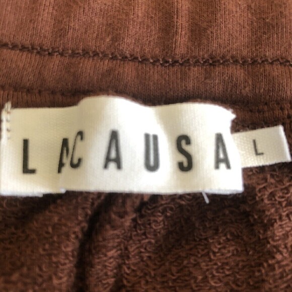 Anthropologie Lacausa Womens Gia Sweats Large - Picture 11 of 13